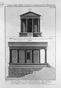 Temple of the Sibyl in Tivoli, Now Called St. George